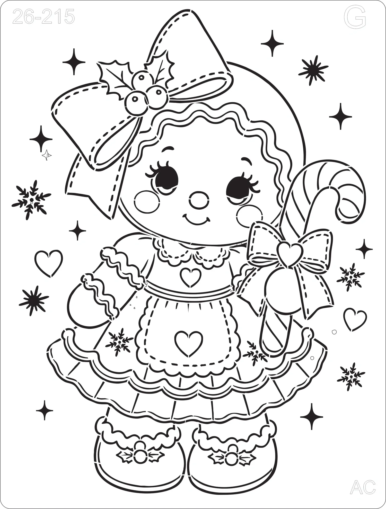 Stencil Ginger Natal      26-215
