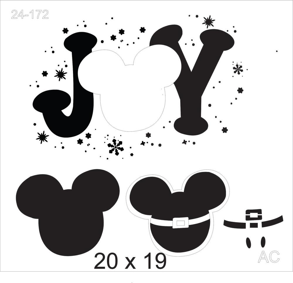 Stencil  JOY   24-172