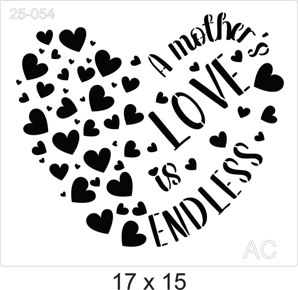 Stencil Mãe 25-054