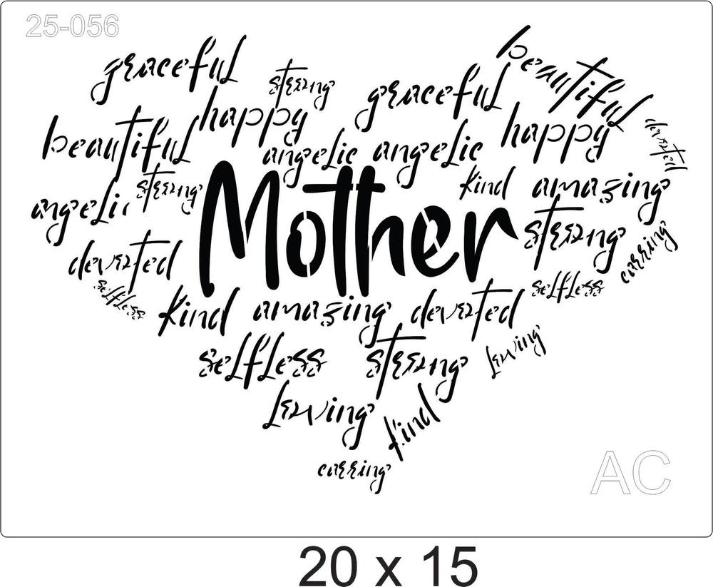 Stencil   Mãe 25-056