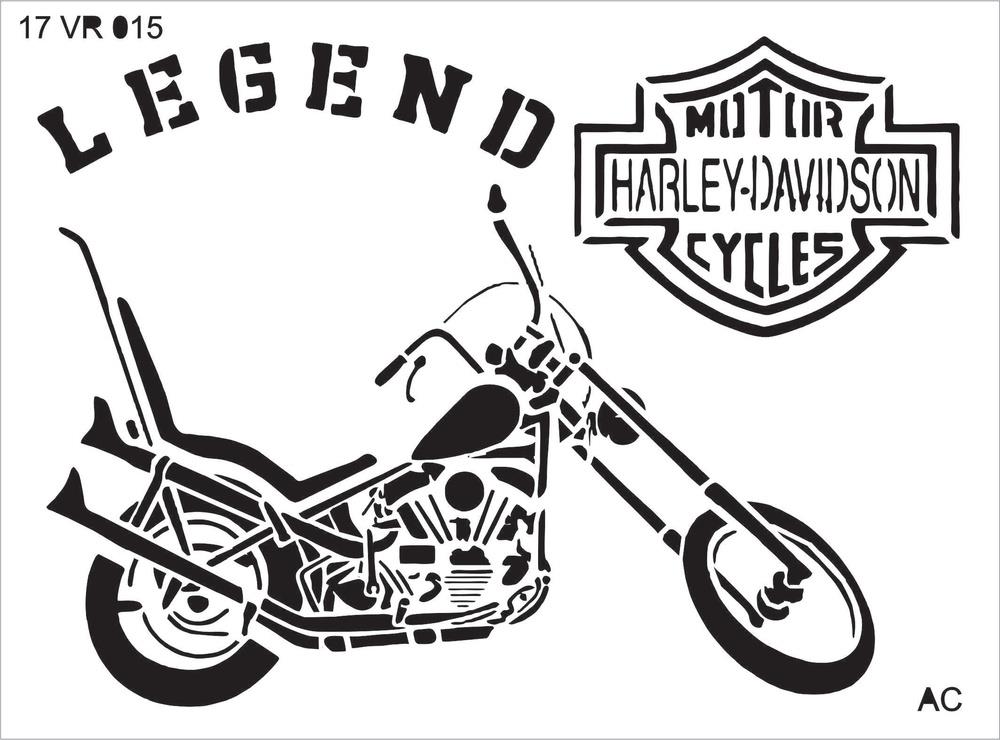 Stencil MOTOCICLETA - 17v015