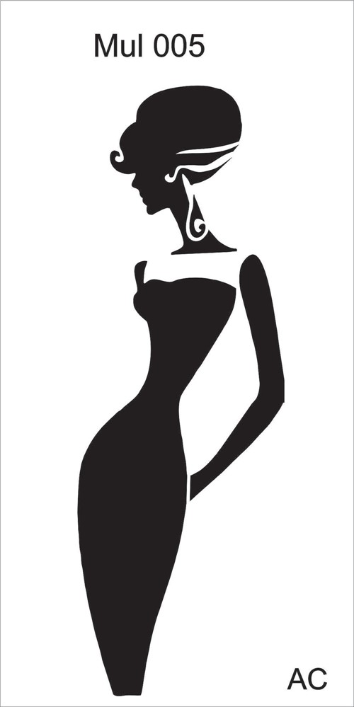 Stencil MULHER 17mul005