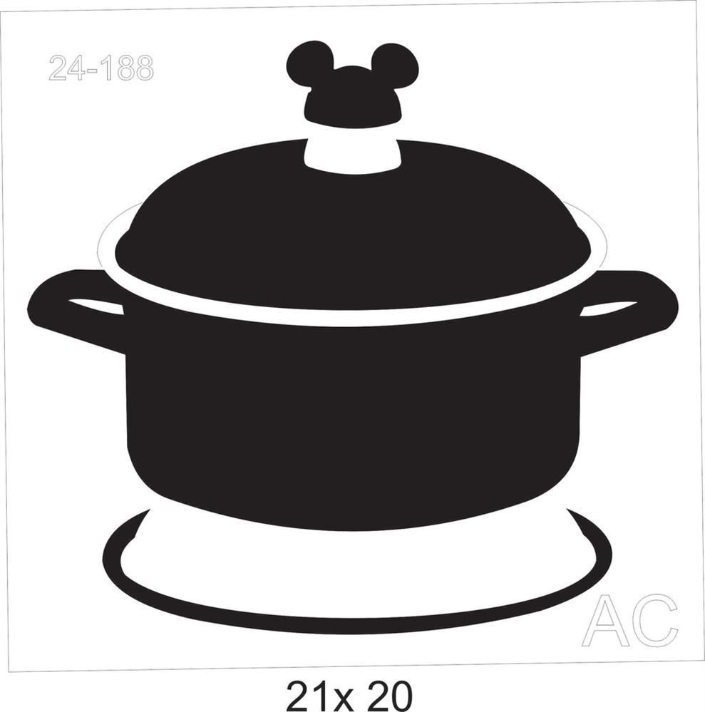 Stencil  Panela Minnie/Michey 24-188