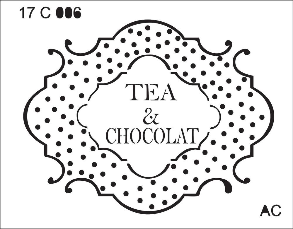 Stencil  PLACA DE CAFÉ  COD: 17C006