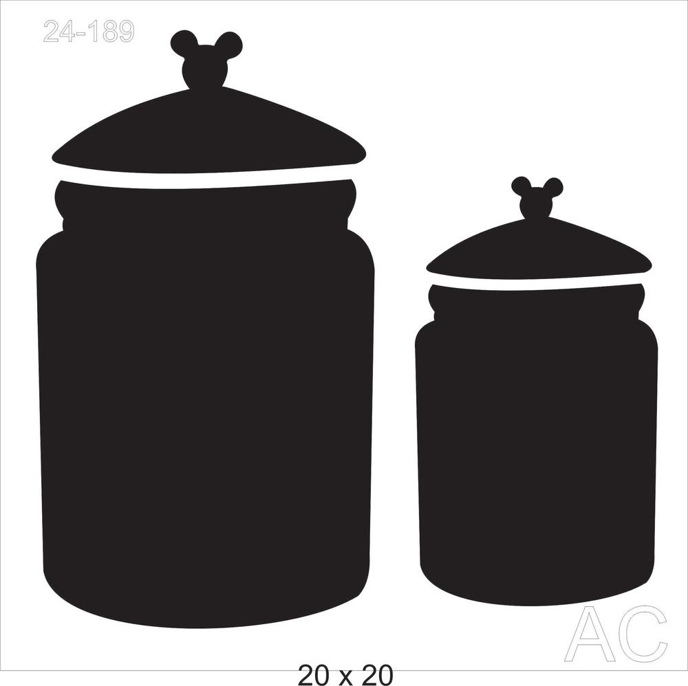 Stencil  Potes Minnie/Michey 24-189