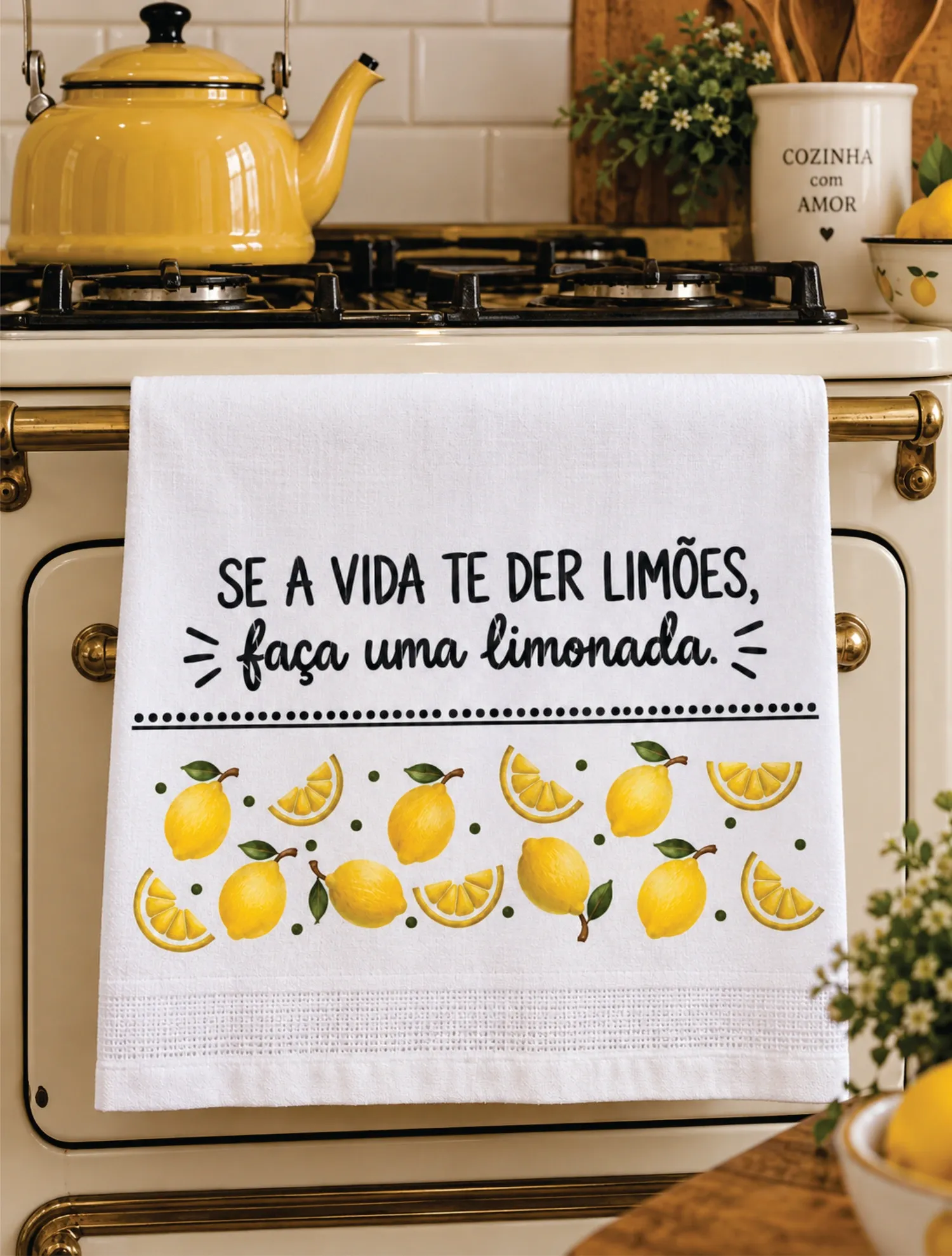 Stencil  Se a vida te der limões... limão, fruta   26-258