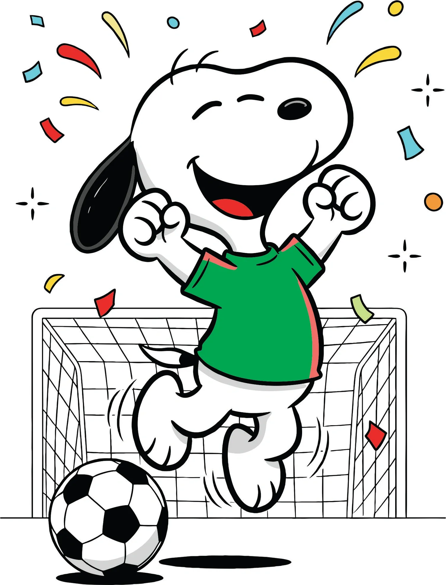 Stencil  Snoopy,Futebol, Bola, jogadores  26-083
