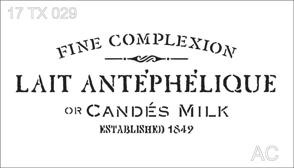 Stencil Texto Cod -17tx029
