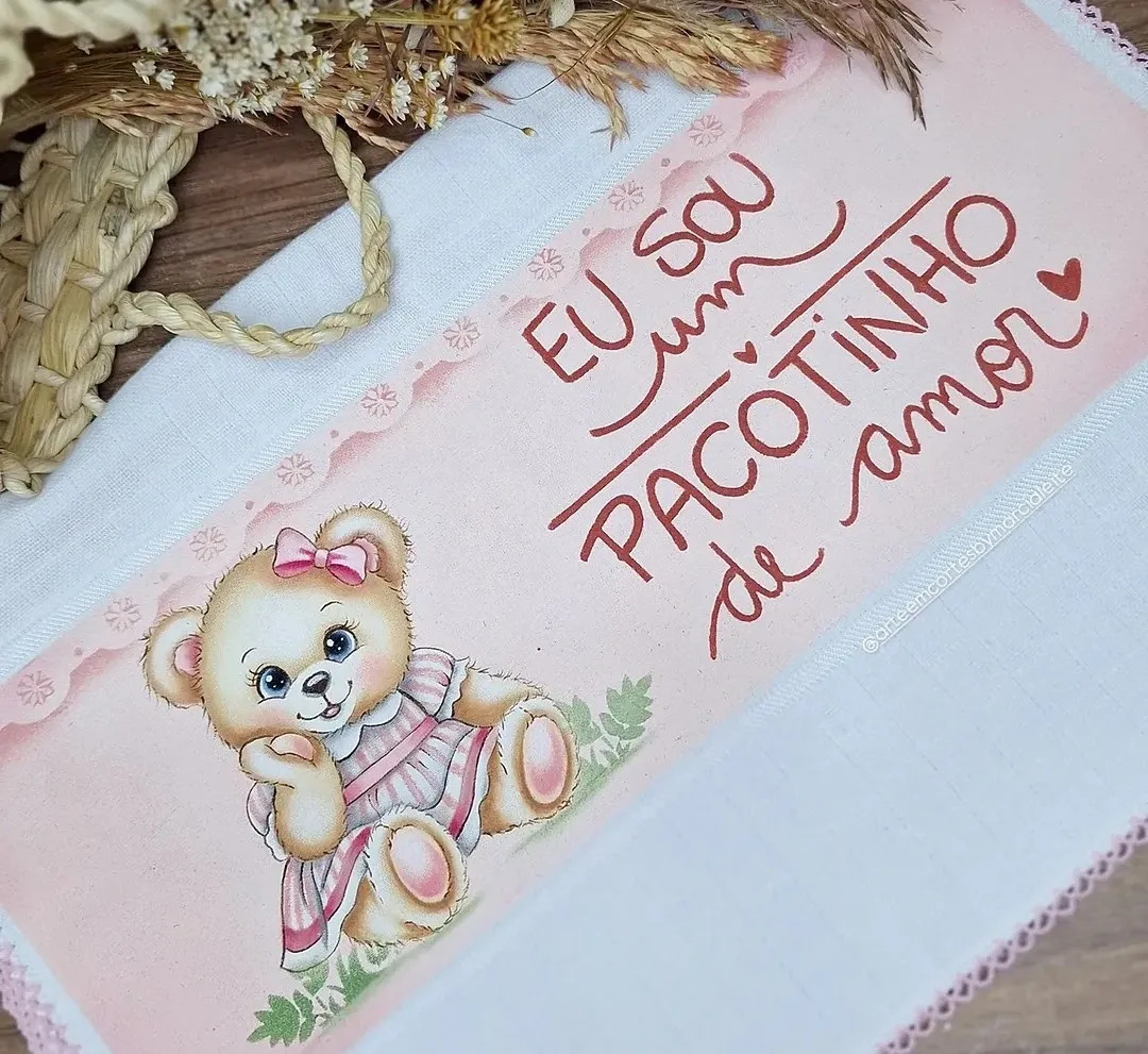 Stencil Texto- frase- Pacotinho de amor   26-061