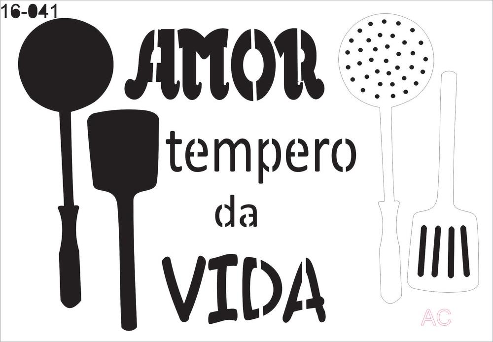 Stencil Texto TEMPERO Cod -16tx041