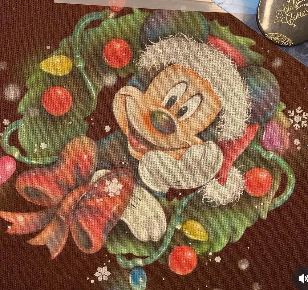 Stencil Guirlanda Mickey  23-229