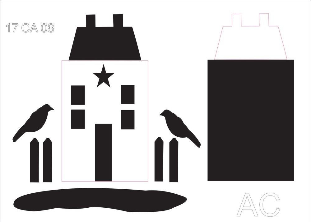 Stencils CASA COUNTRY COD 17ca008