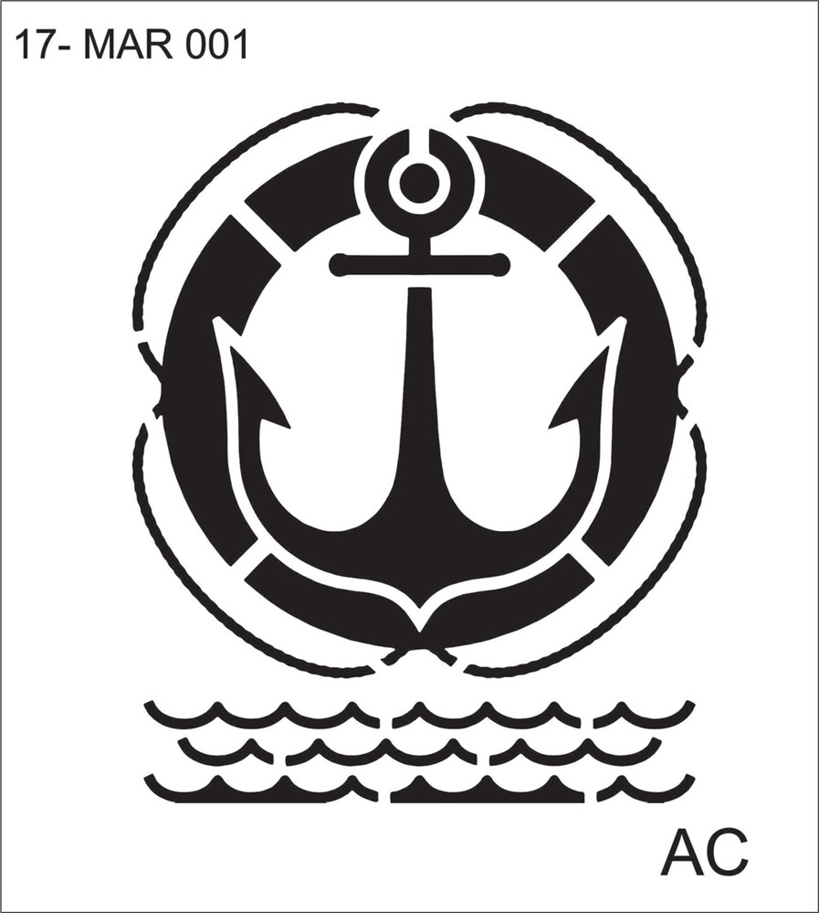 Stencils MARITIMO COD 17mar001