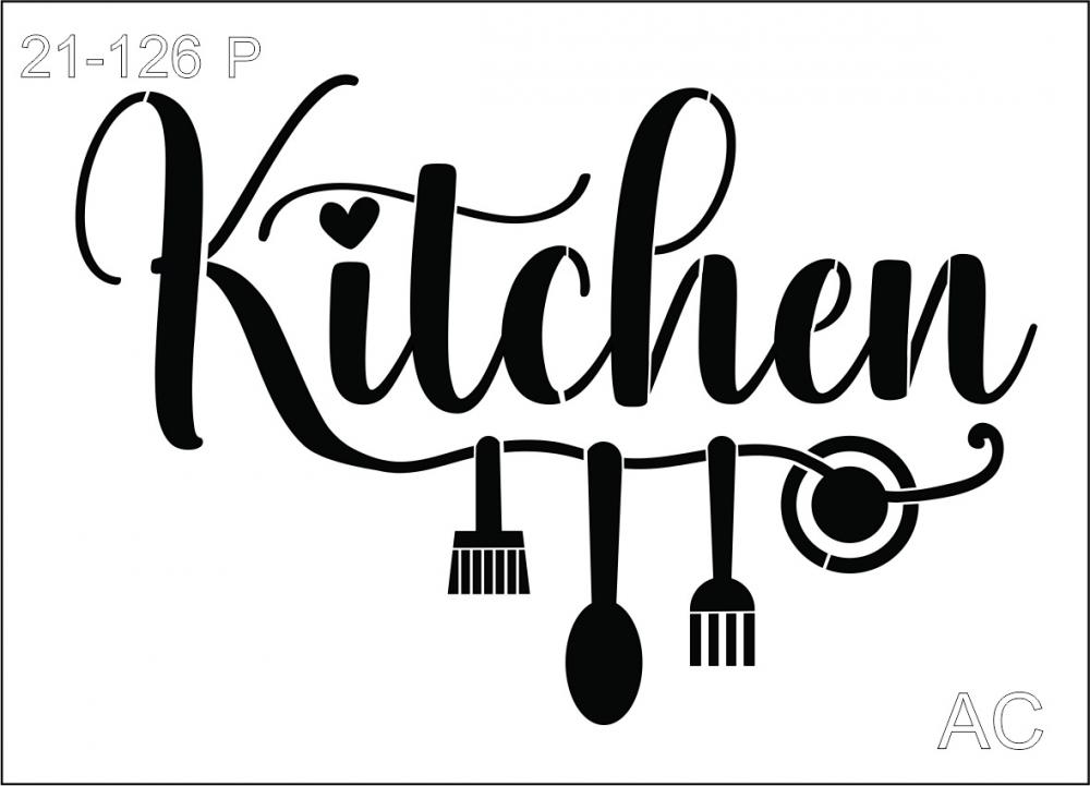 Stencil Kitchen  21-126