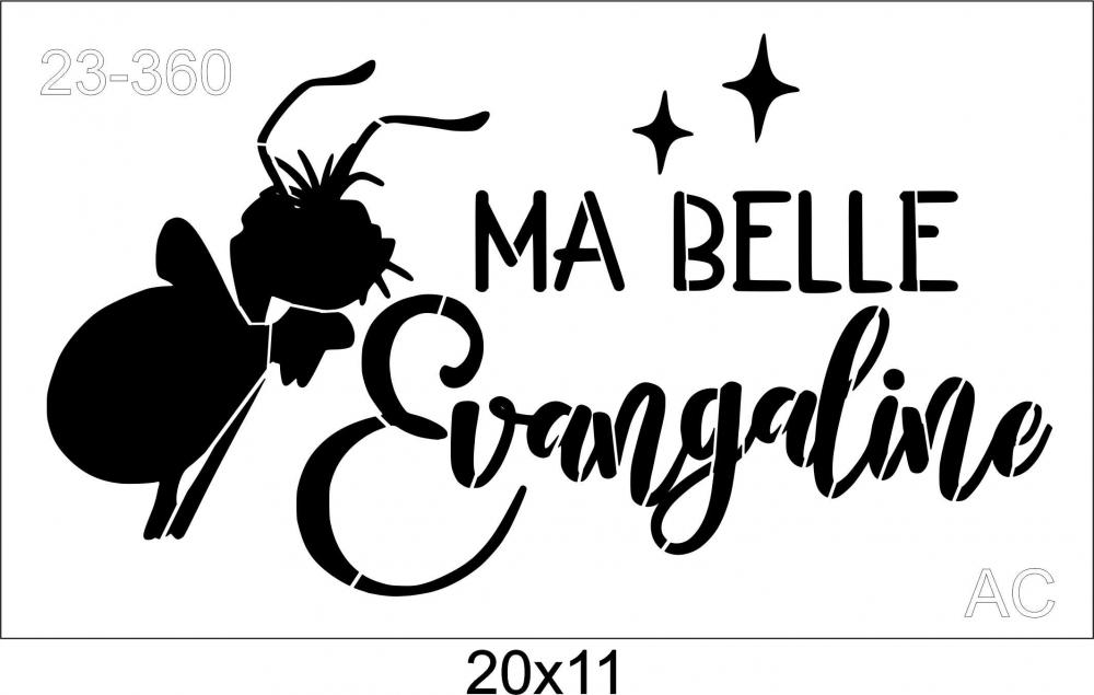 Stencil A Princesa e o Sapo- Vagalume 23-360