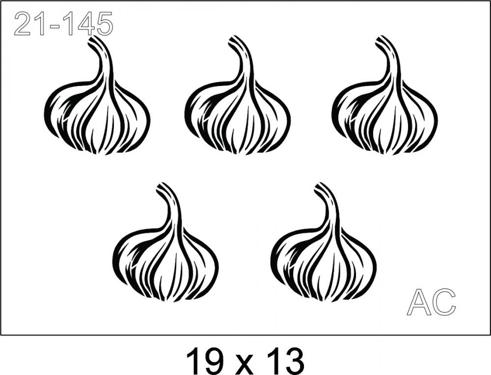 Stencil Alho 21-145
