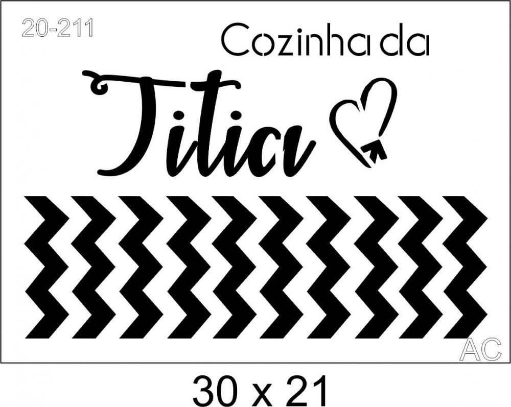 Stencil Titia 20-211