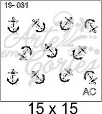 Stencil ancora 19inf031