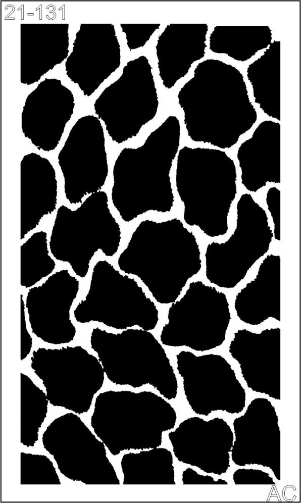 Stencil Animal Print -Girafa 21-131