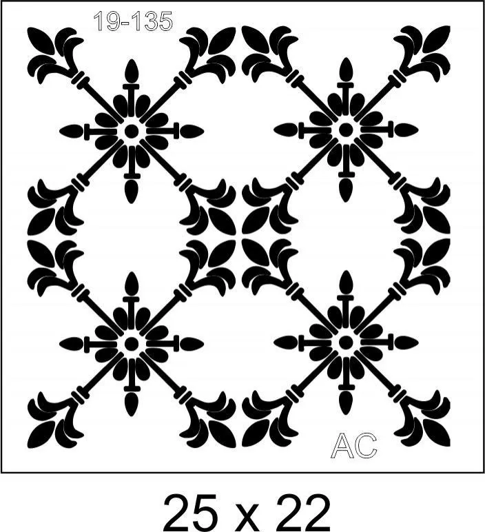 Stencil ARABESCO 19-135