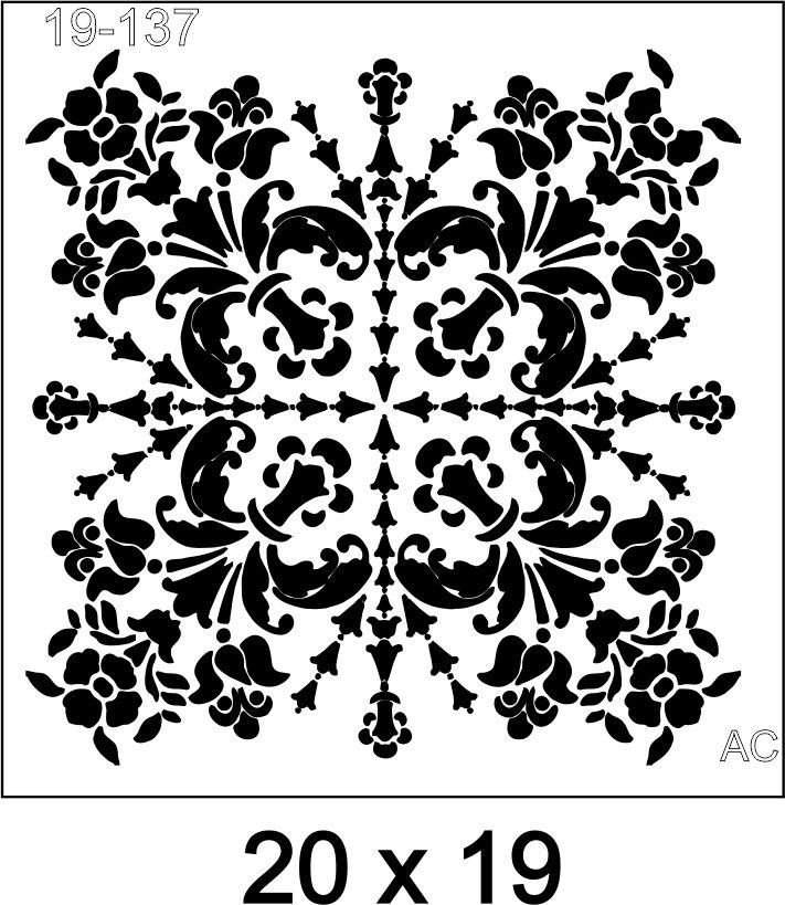 Stencil ARABESCO 19-137