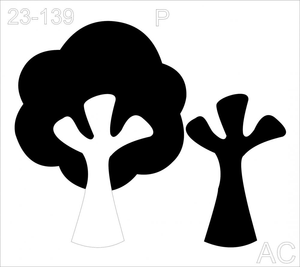 Stencil Arvore  23-139