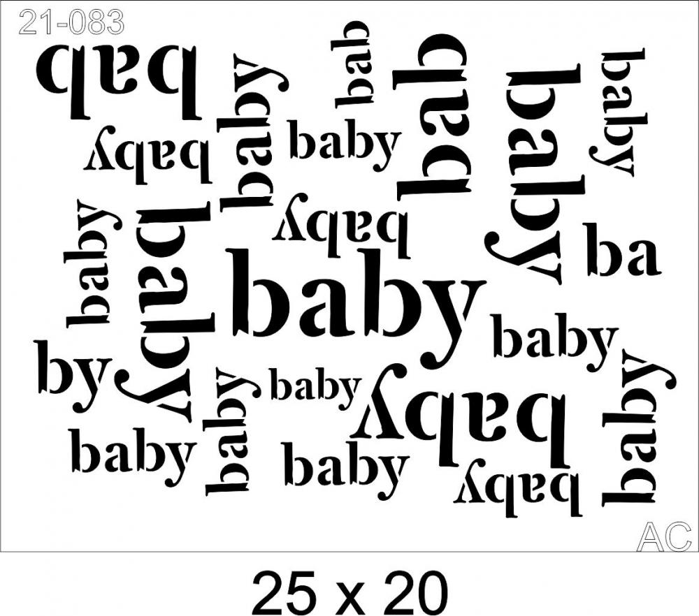 Stencil baby 21-083