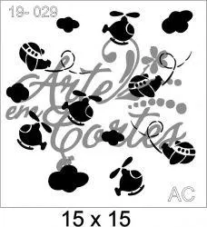 Stencil avião19inf029