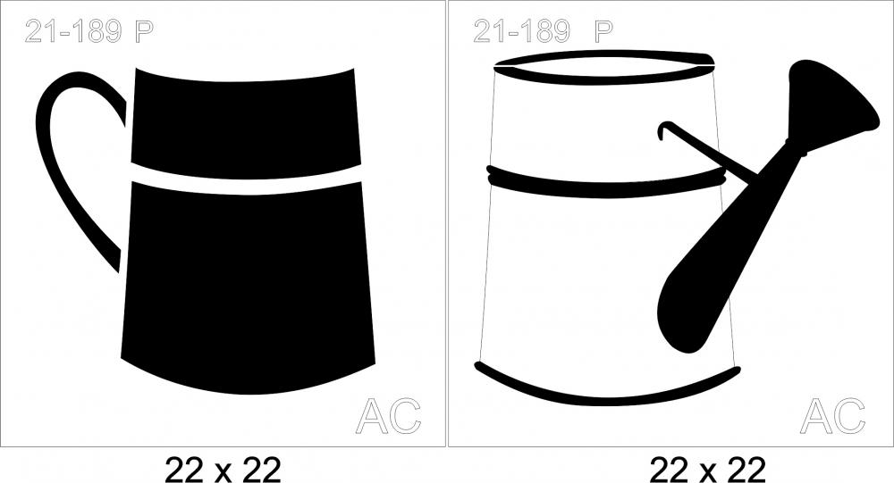 Stencil Regador 21-189