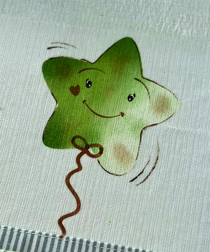 Stencil Balões com estrela 22-136