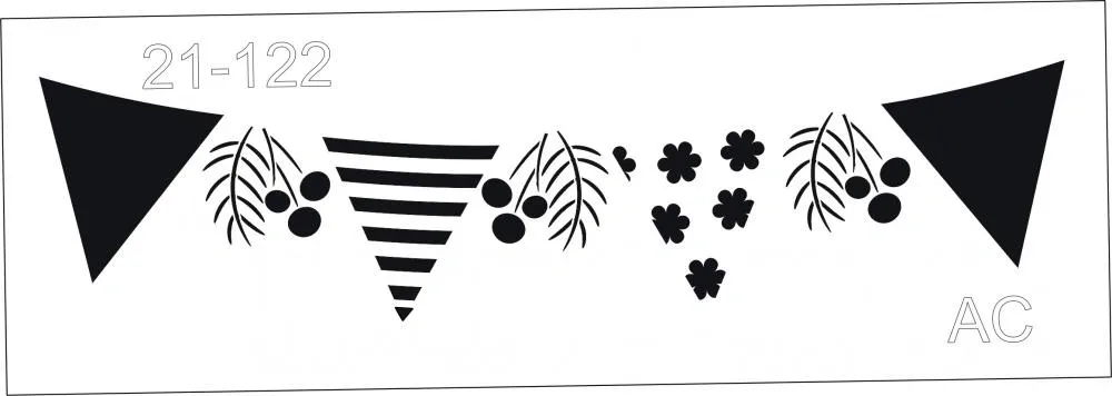 Stencil banderola  21-122
