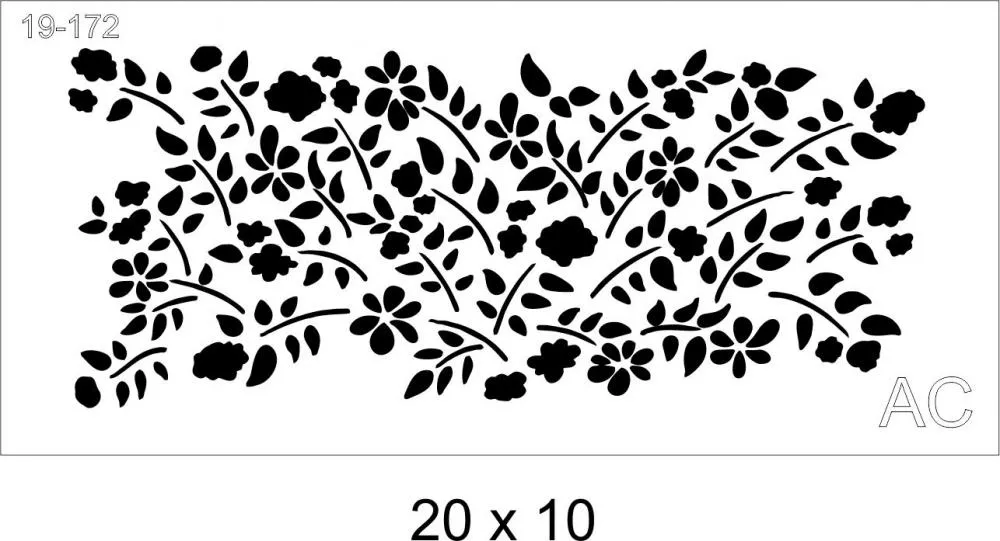 Stencil Barrado  19-172