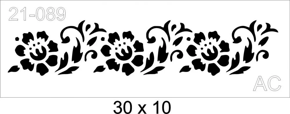 Stencil  Barrado 21-089
