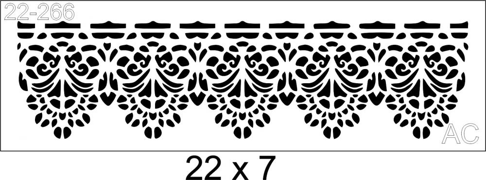 Stencil Barrado 22-266
