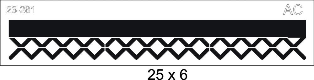 Stencil Barrado  23-281