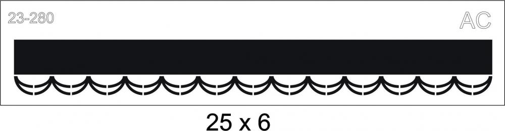 Stencil Barrado  23-280