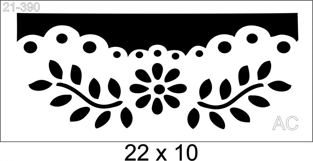 Stencil Barrados  Cod -21-390