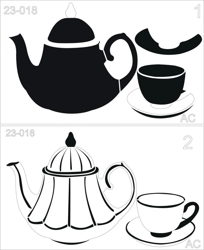 Stencil Bule Ref: 23-018