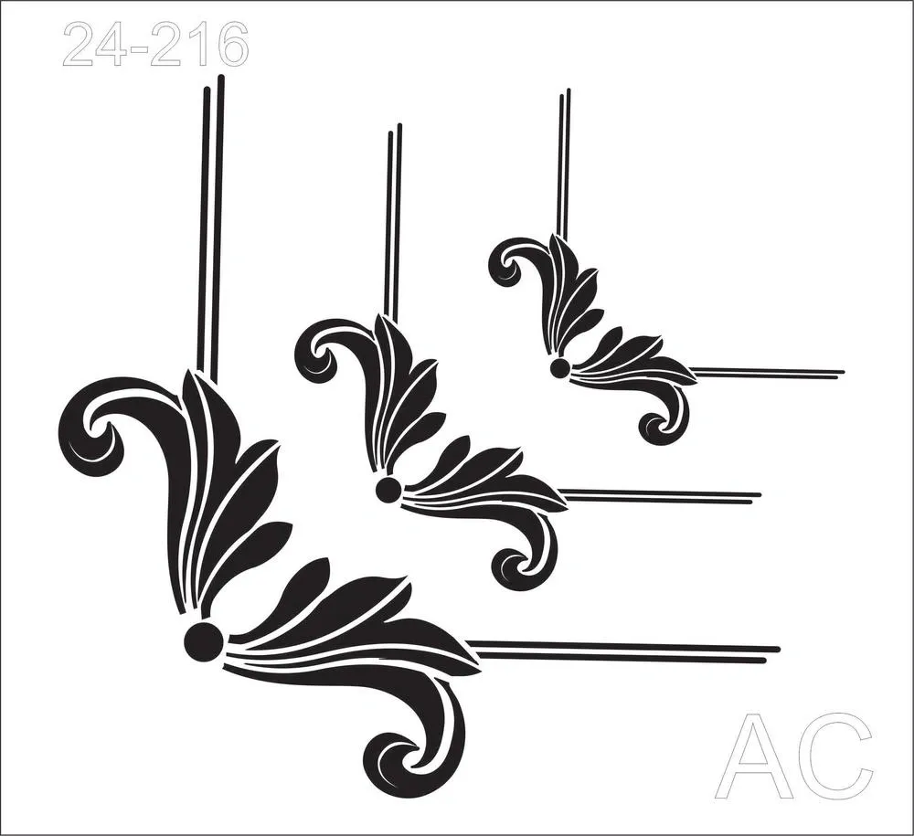Stencil Cantoneira 24-216
