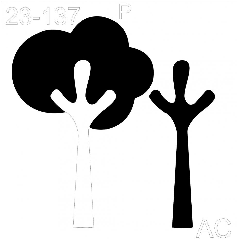 Stencil Arvore  23-137