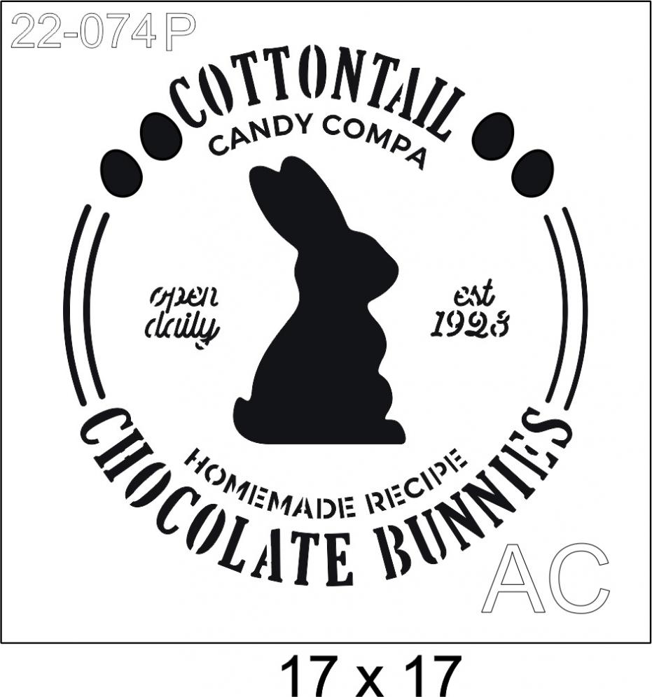 Stencil Cottontail  22-074
