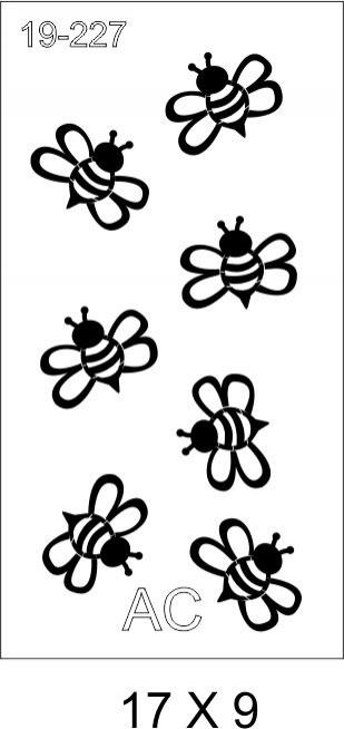 Stencil ABELHA 19-227