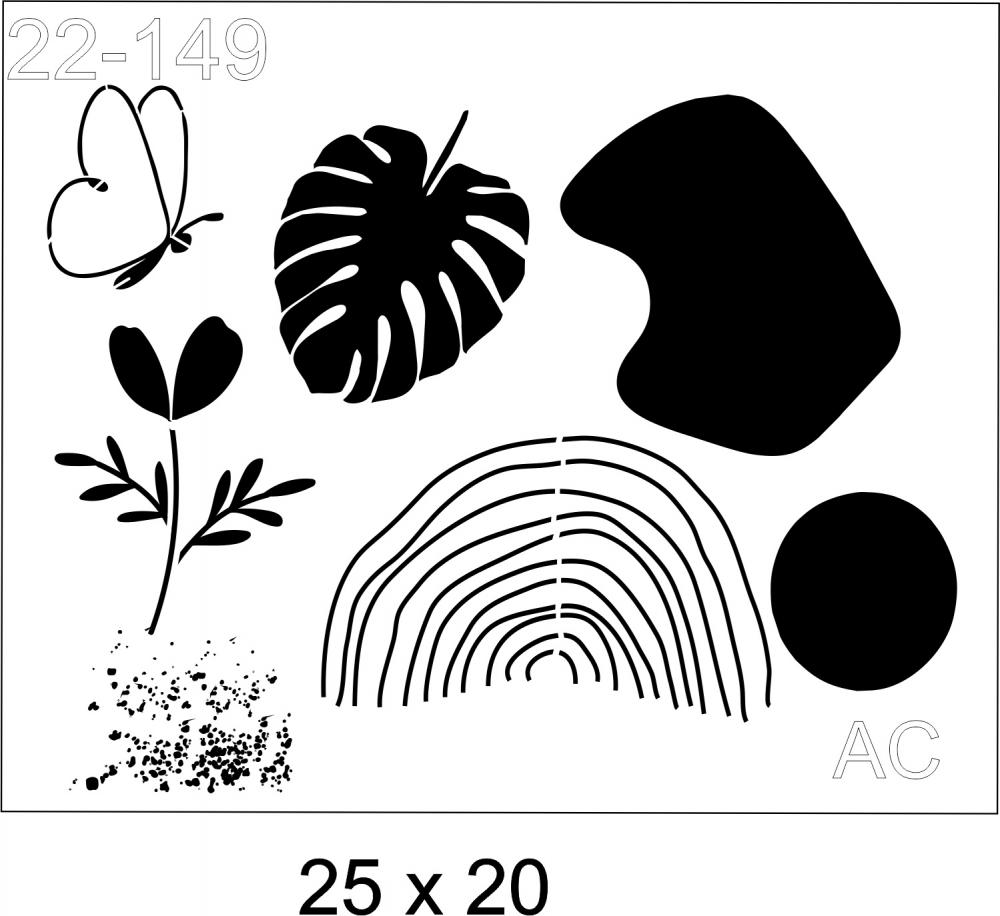Stencil Orgânico 22-149