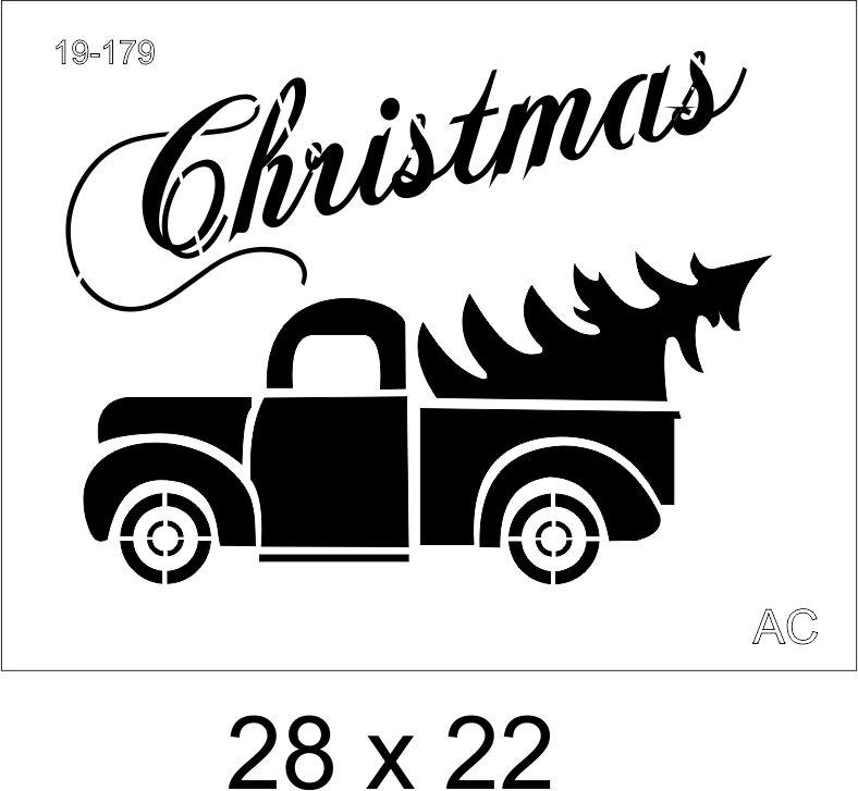 Stencil de NATAL  COD: 19n179