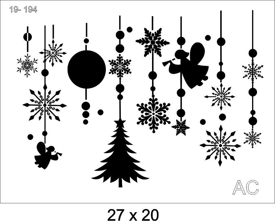 Stencil de NATAL 19-194