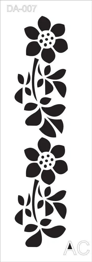 Stencil Flores 20dani007