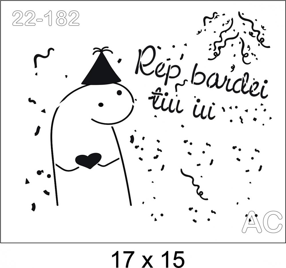 Stencil Flork  Rap bardei... 22-182
