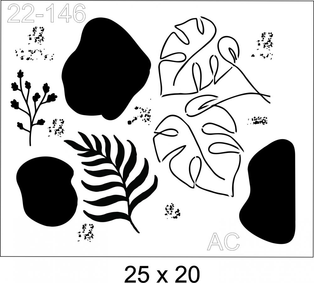Stencil Orgânico 22-146