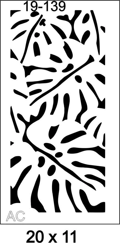 Stencil FOLHAS 19-139