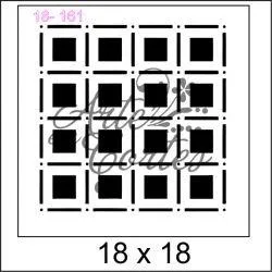 Stencil Fundo xadres  18f161